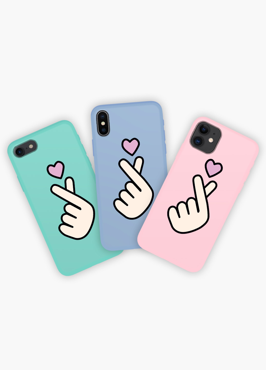 Чехол силиконовый Apple Iphone X БТС (BTS) (6129-1063) MobiPrint (219335972)