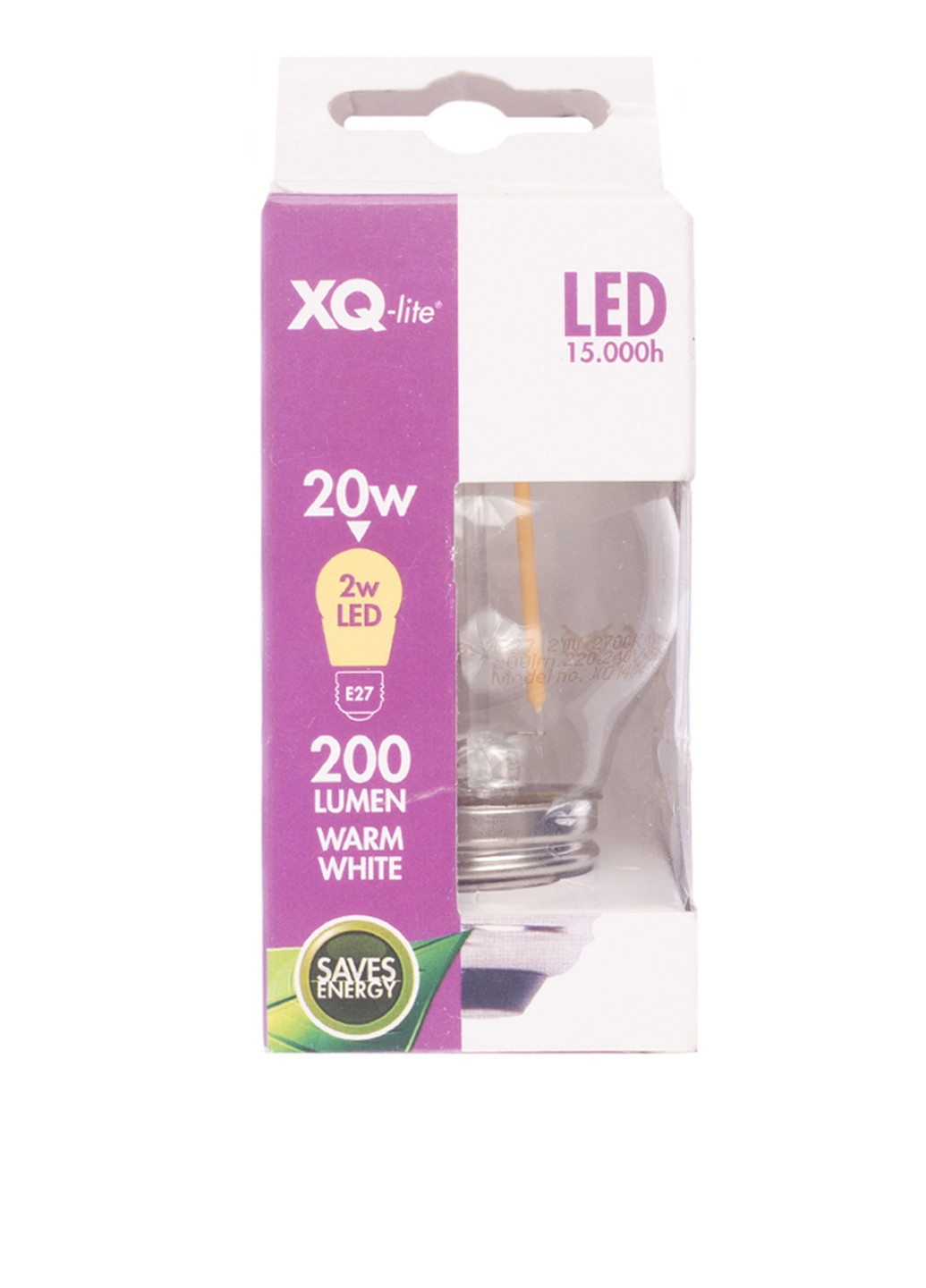 LED лампочка, 45х73 мм XQ (117216155)