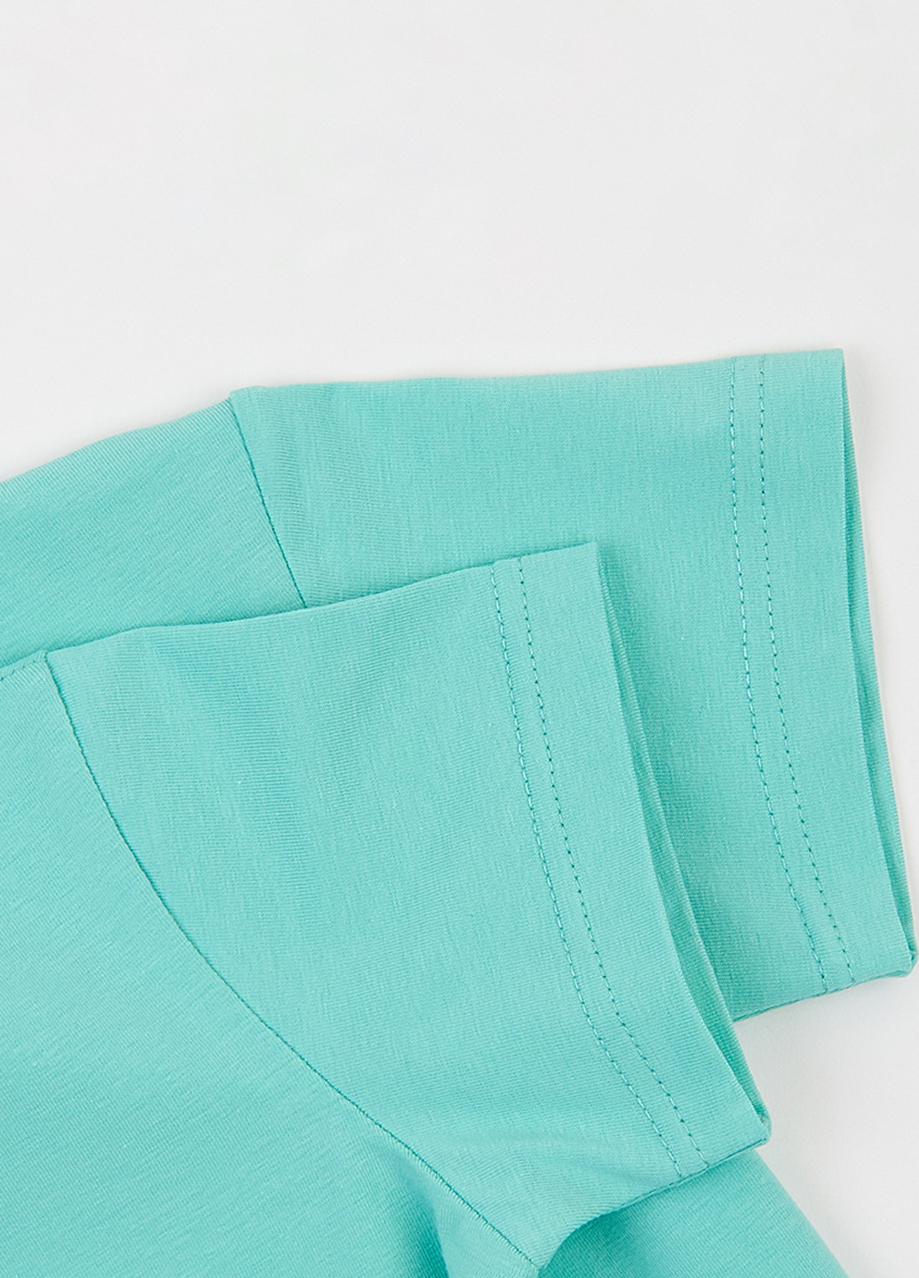 Зелена літня футболка Garnamama