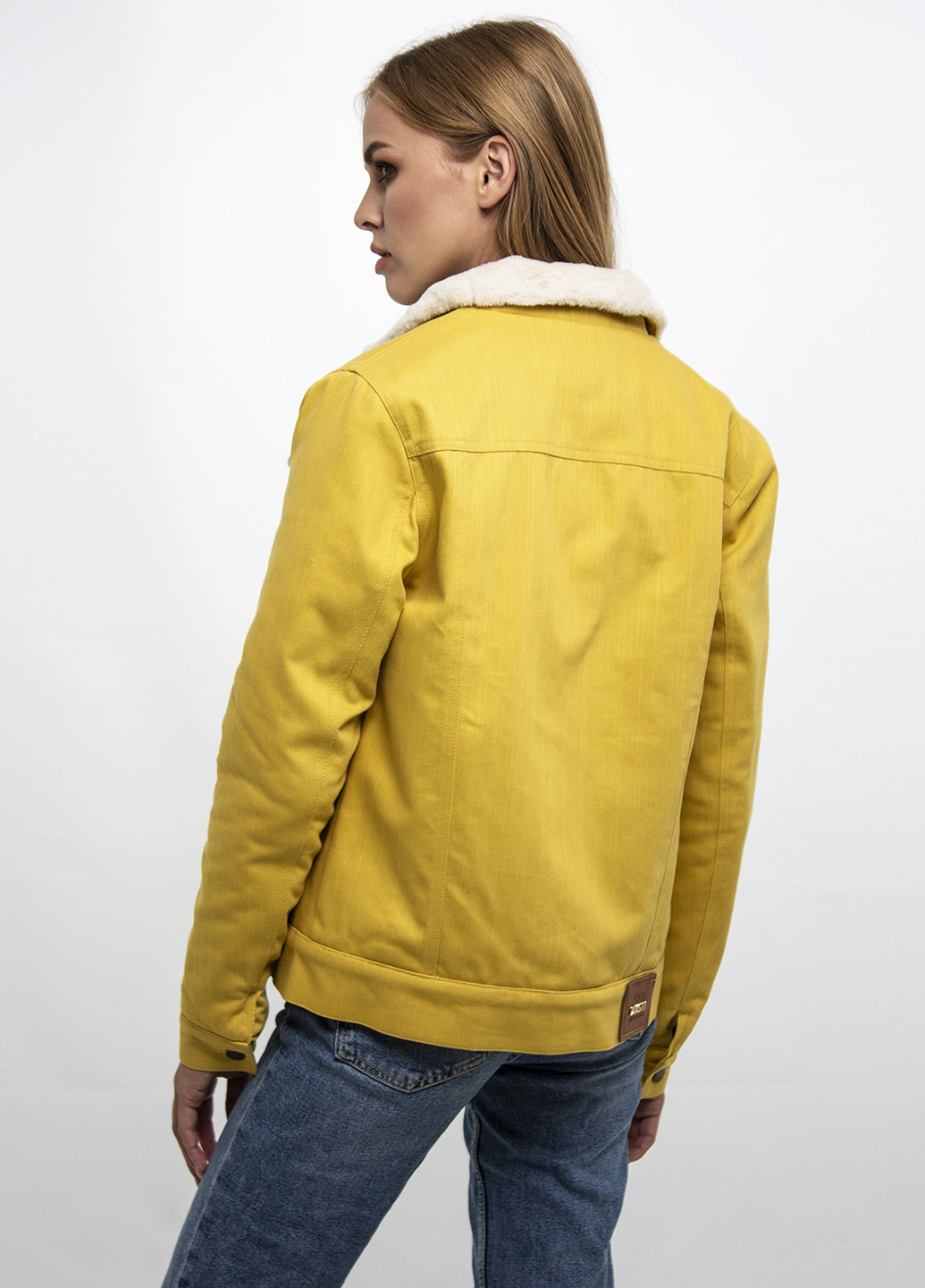 Жовта демісезонна куртка Dasti
