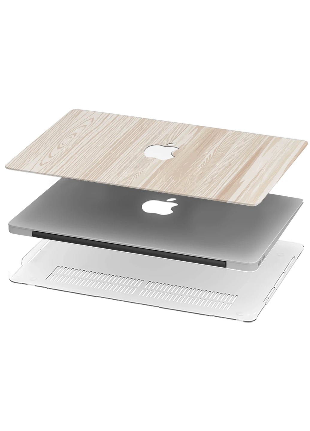 Чехол пластиковый для Apple MacBook Air 13 A1466 / A1369 Дерево (Wood) (6351-1911) MobiPrint (218531520)