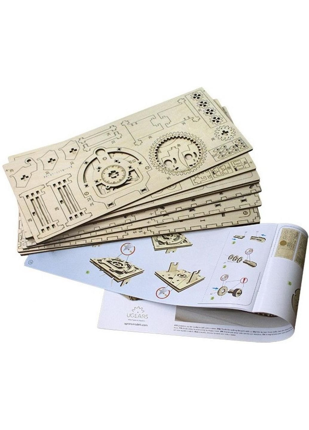 Конструктор механічний Сейф (70011) UGEARS (249598989)