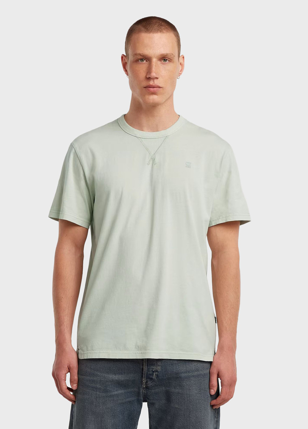 Светло-серая футболка G-Star Raw