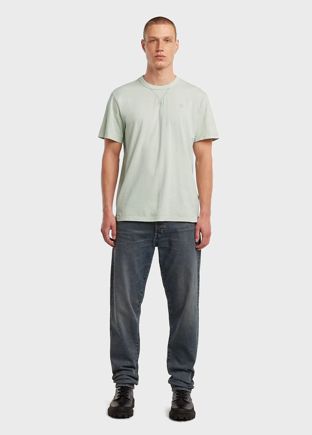 Светло-серая футболка G-Star Raw