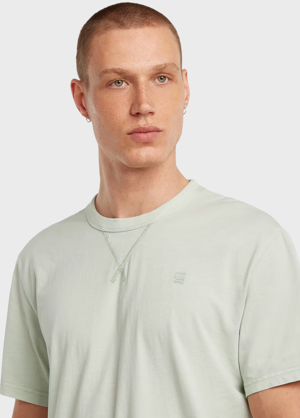 Светло-серая футболка G-Star Raw