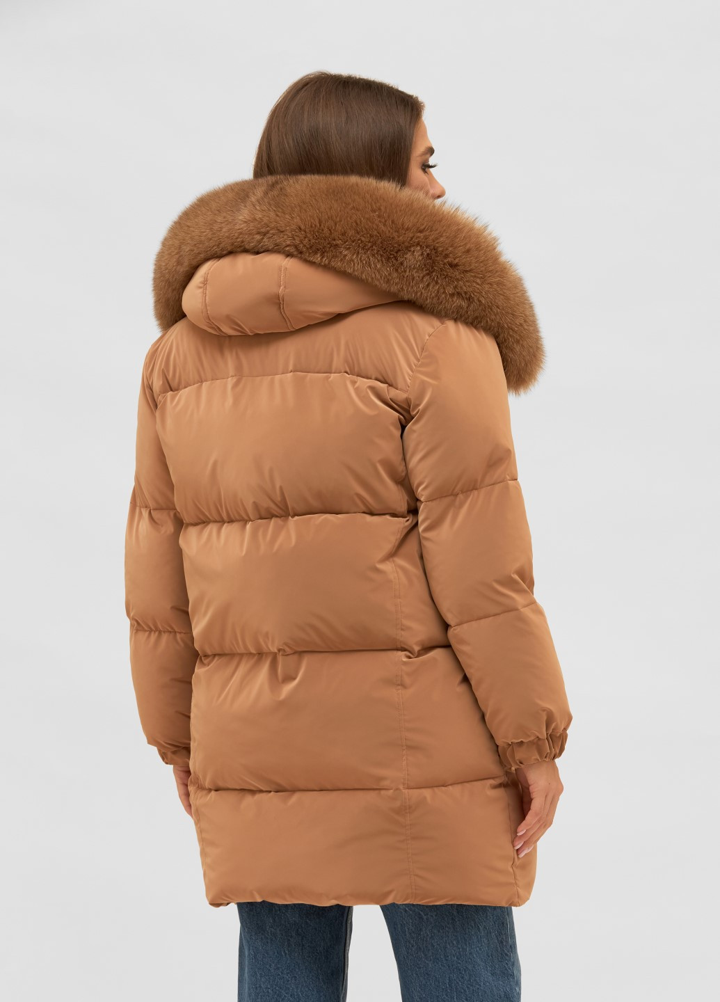 Терракотовая зимняя куртка MN