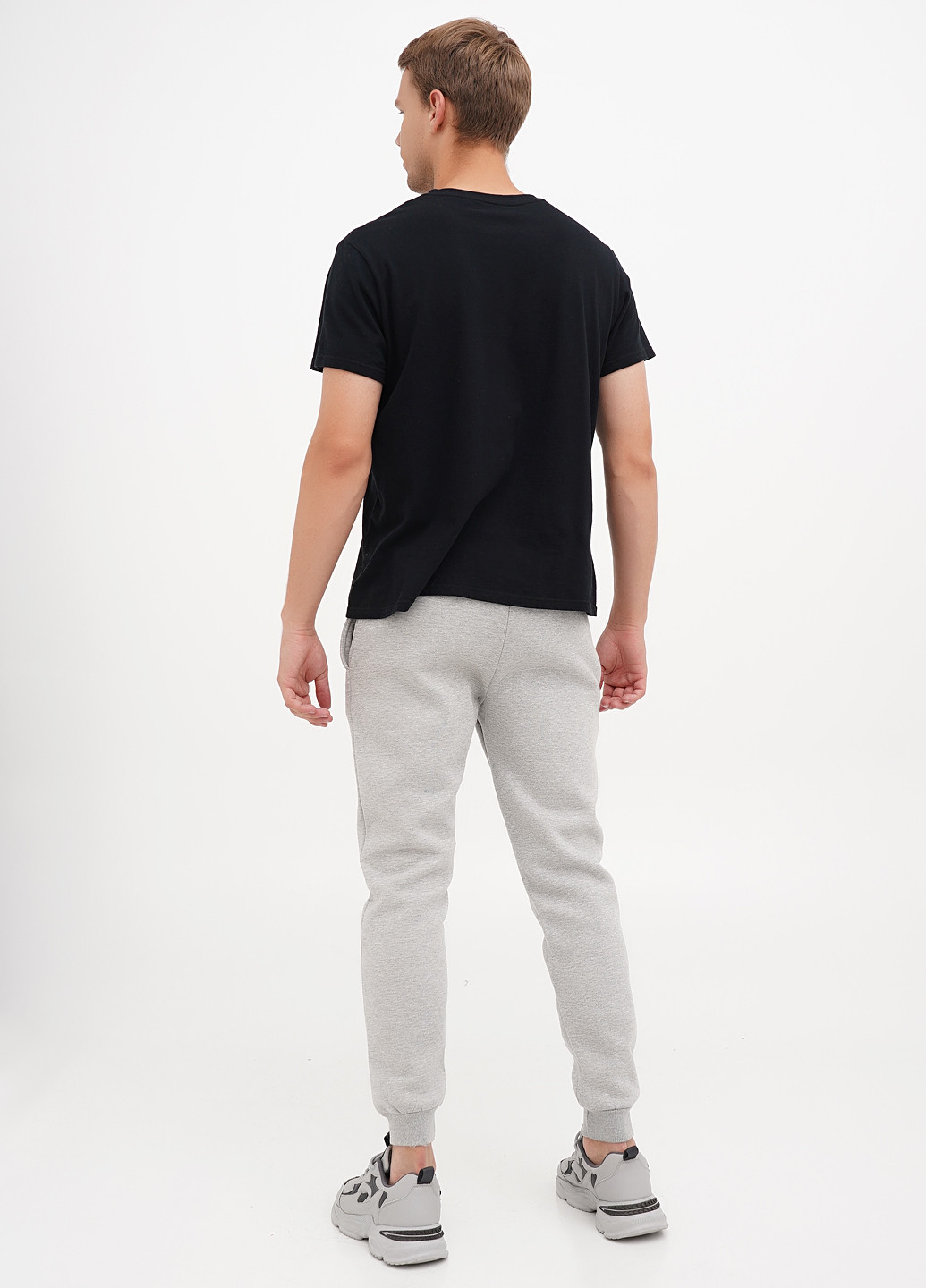 Серые спортивные демисезонные джоггеры брюки Boohoo