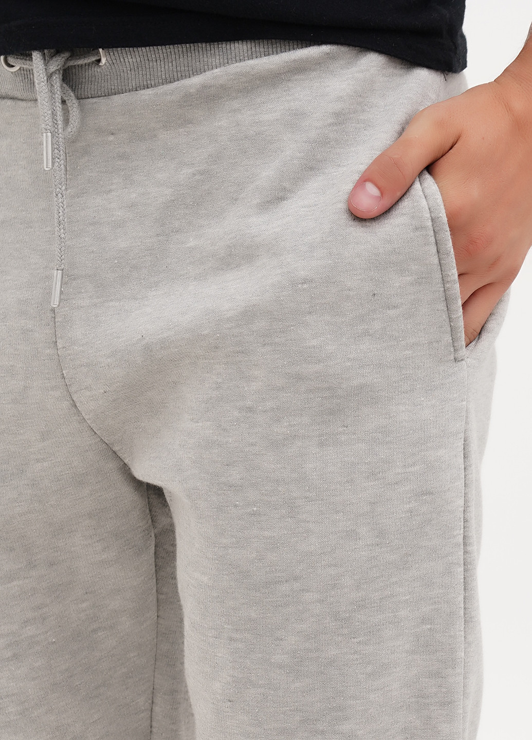 Серые спортивные демисезонные джоггеры брюки Boohoo