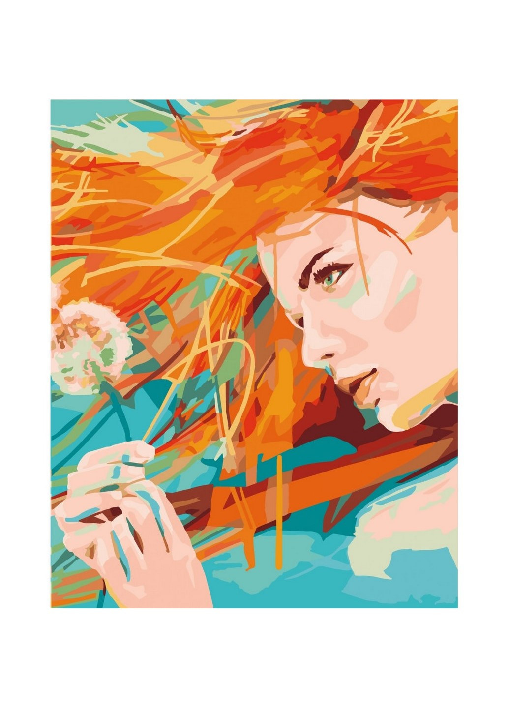 Картина по номерам "Солнечная девушка" 10281-AC 40х50 см Art Craft (250123585)