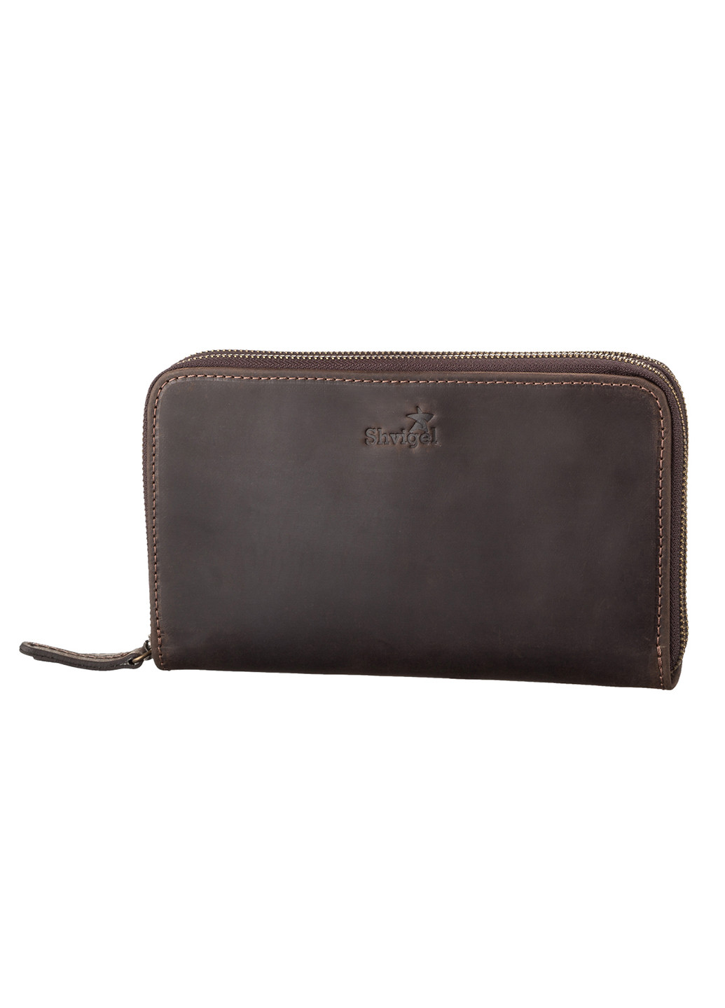 Чоловічий шкіряний клатч 22х13х3,5 см Shvigel (252127067)