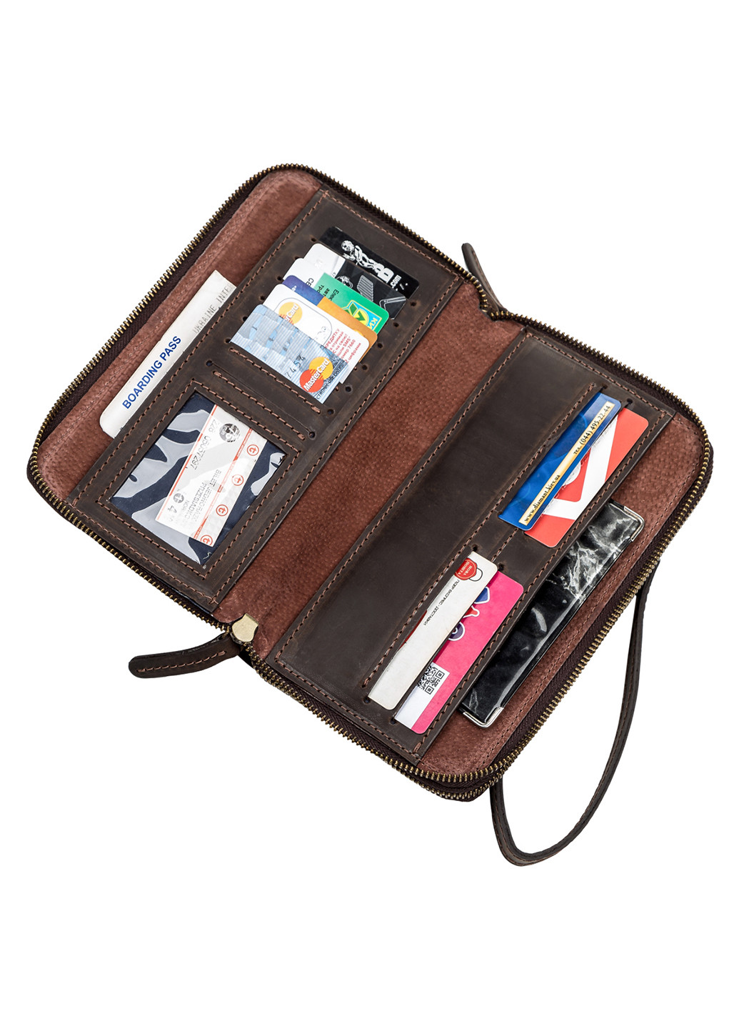 Чоловічий шкіряний клатч 22х13х3,5 см Shvigel (252127067)