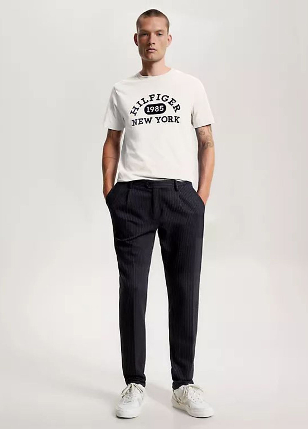 Біла футболка Tommy Hilfiger