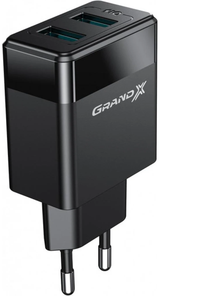 Зарядное устройство 2USB 5V 2,4A + micro-USB cable (CH-50U) Grand-X (216637393)