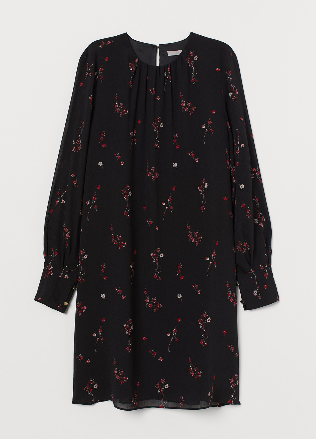 Чорна кежуал сукня H&M