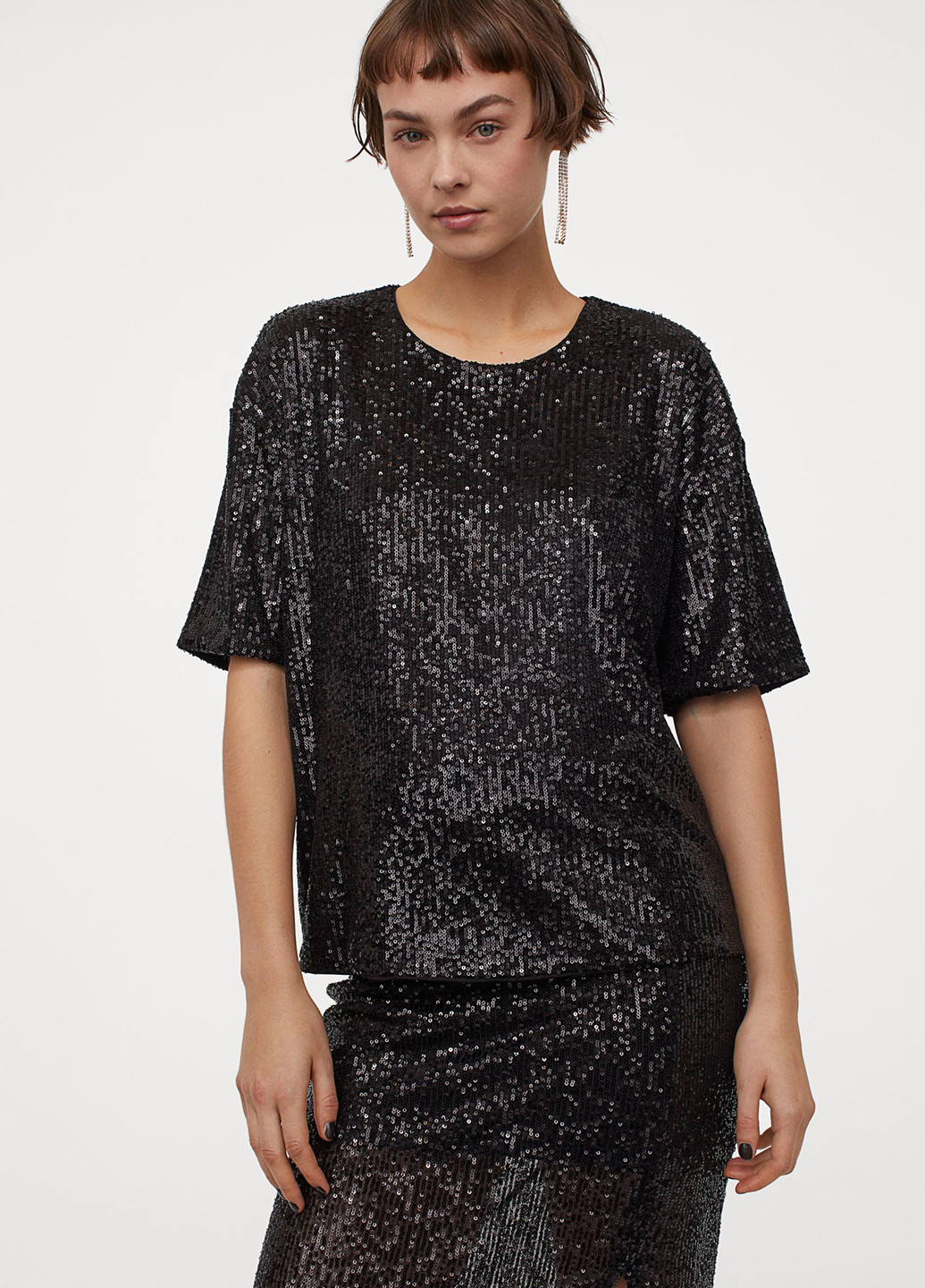 Чорна блуза H&M