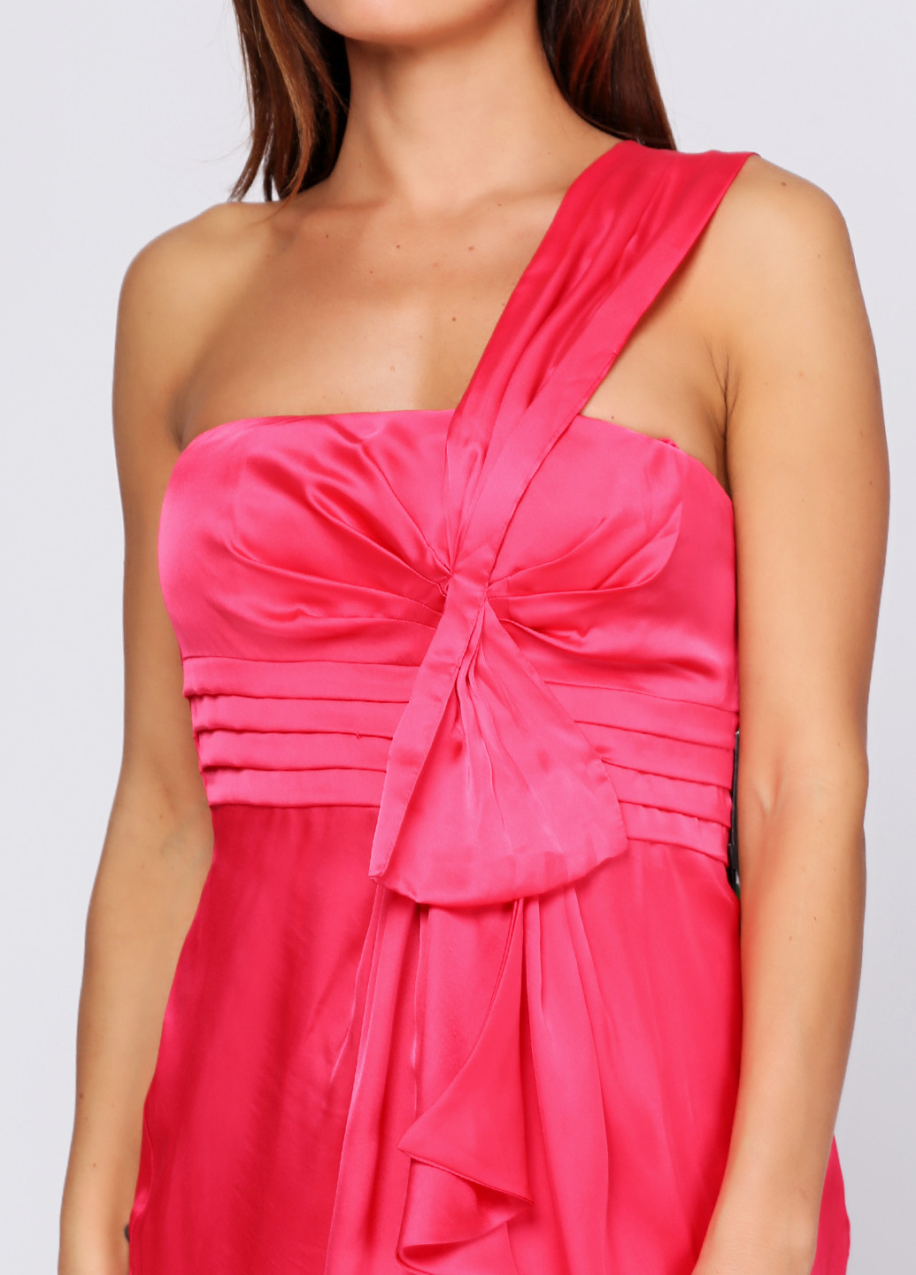 Розовое коктейльное платье Vera Mont