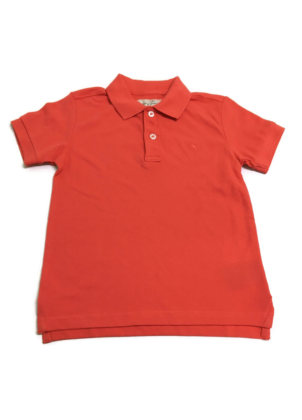 Красная детская футболка-поло для мальчика H&M