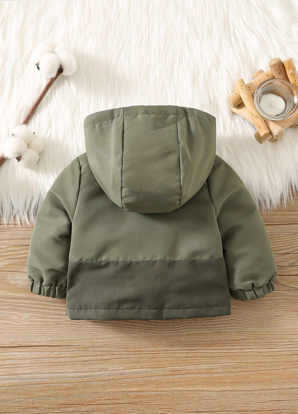 Комбинированная демисезонная куртка SHEIN