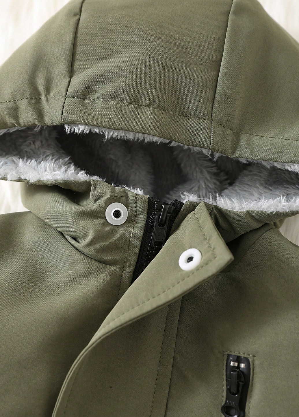 Комбинированная демисезонная куртка SHEIN