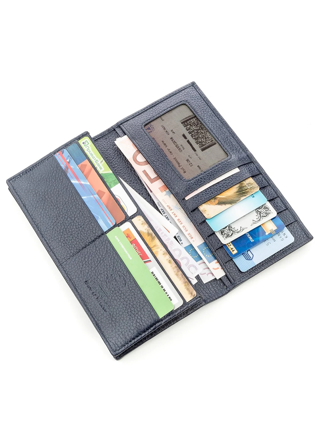 Жіночий шкіряний гаманець 18х9 см Stingray Leather (252131403)