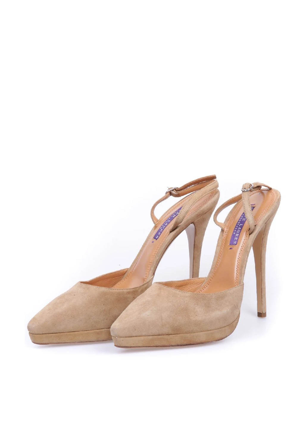 Ralph Lauren Туфли слингбеки бежевый з натуральная замша, сша — лето (308802824)