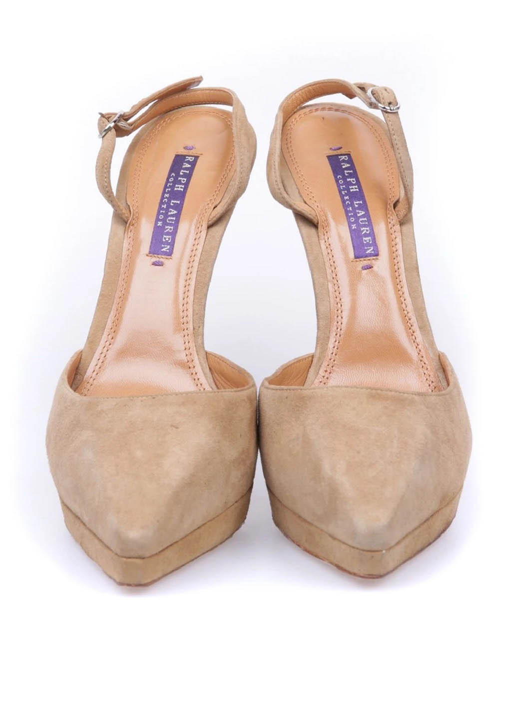 Ralph Lauren Туфли слингбеки бежевый з натуральная замша, сша — лето (308802824)