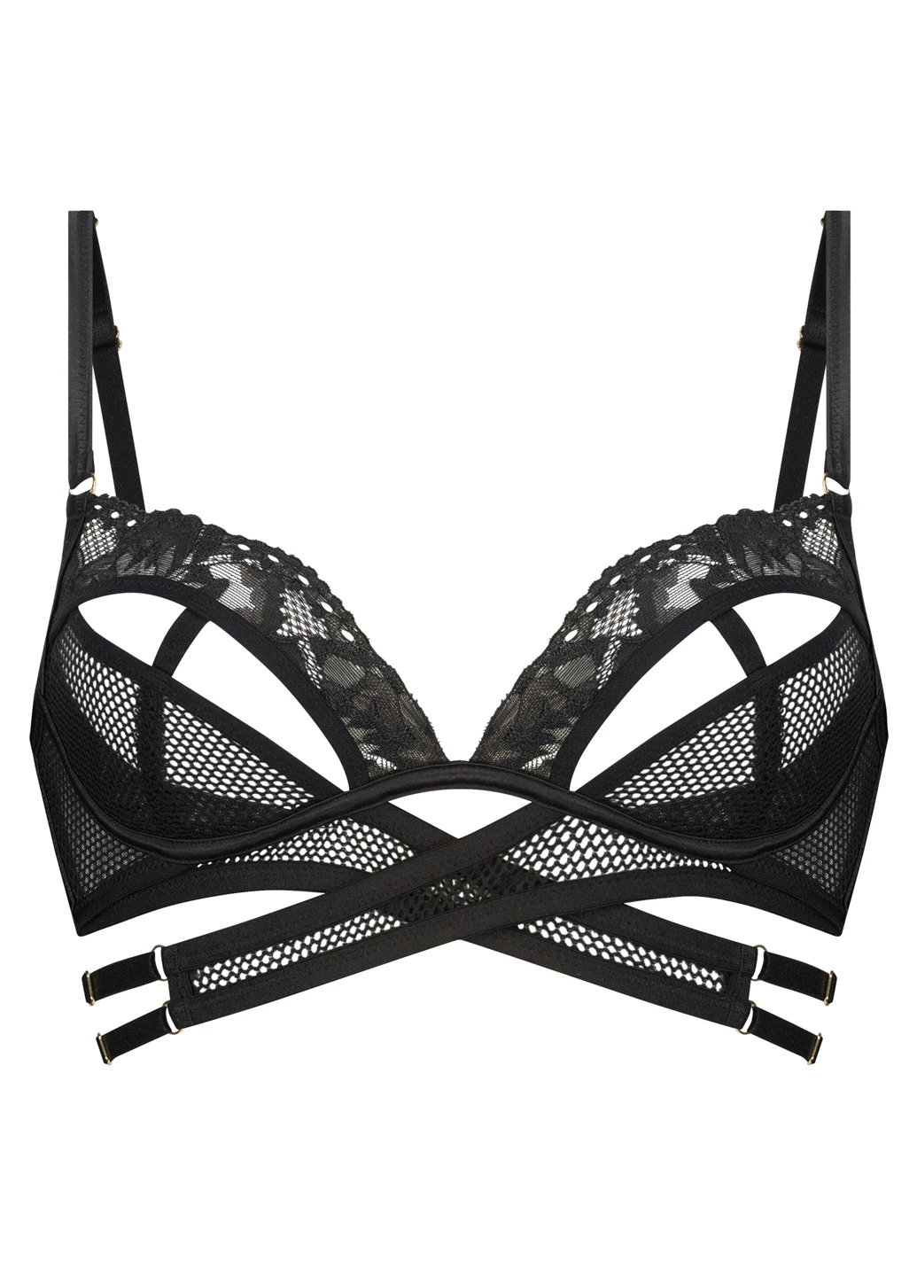 Чорний бюстгальтер Hunkemoller без кісточок