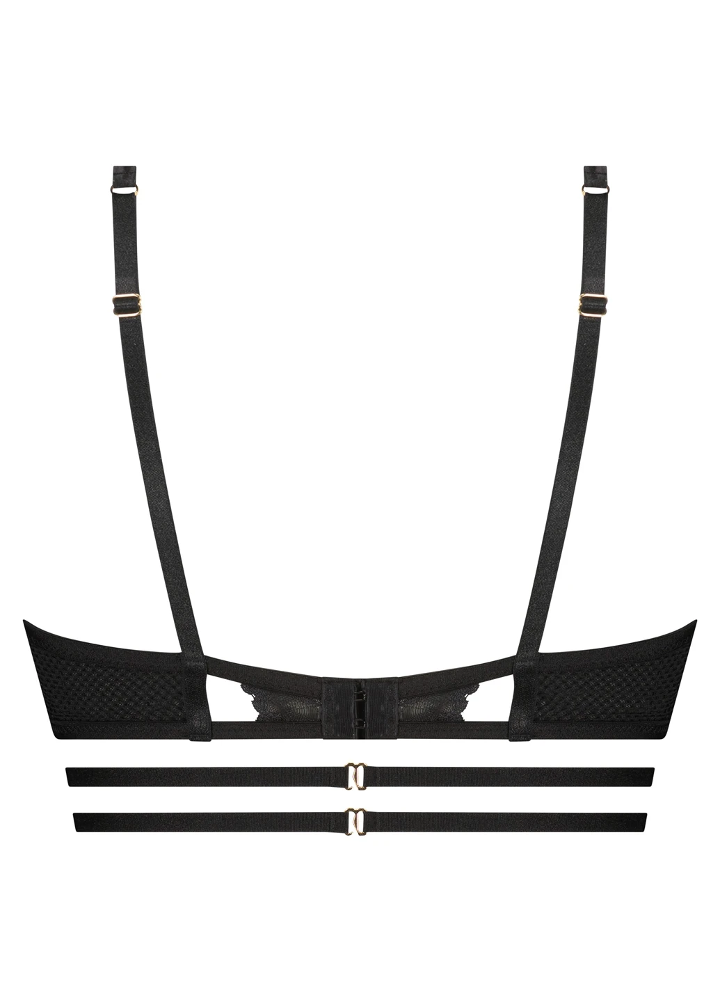 Чорний бюстгальтер Hunkemoller без кісточок