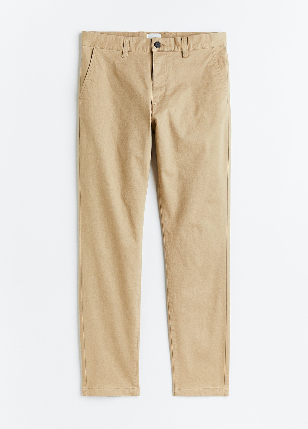 Бежевые кэжуал демисезонные чиносы брюки H&M