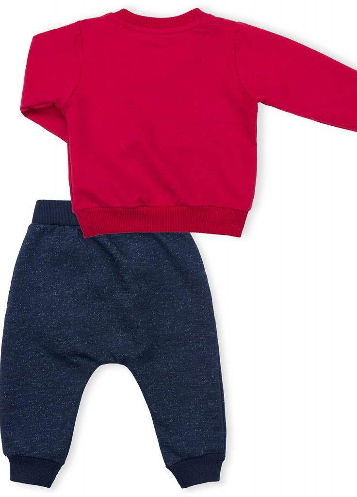 Червоний демісезонний костюм десткий "super in disguise" (10419-86b-red) Breeze