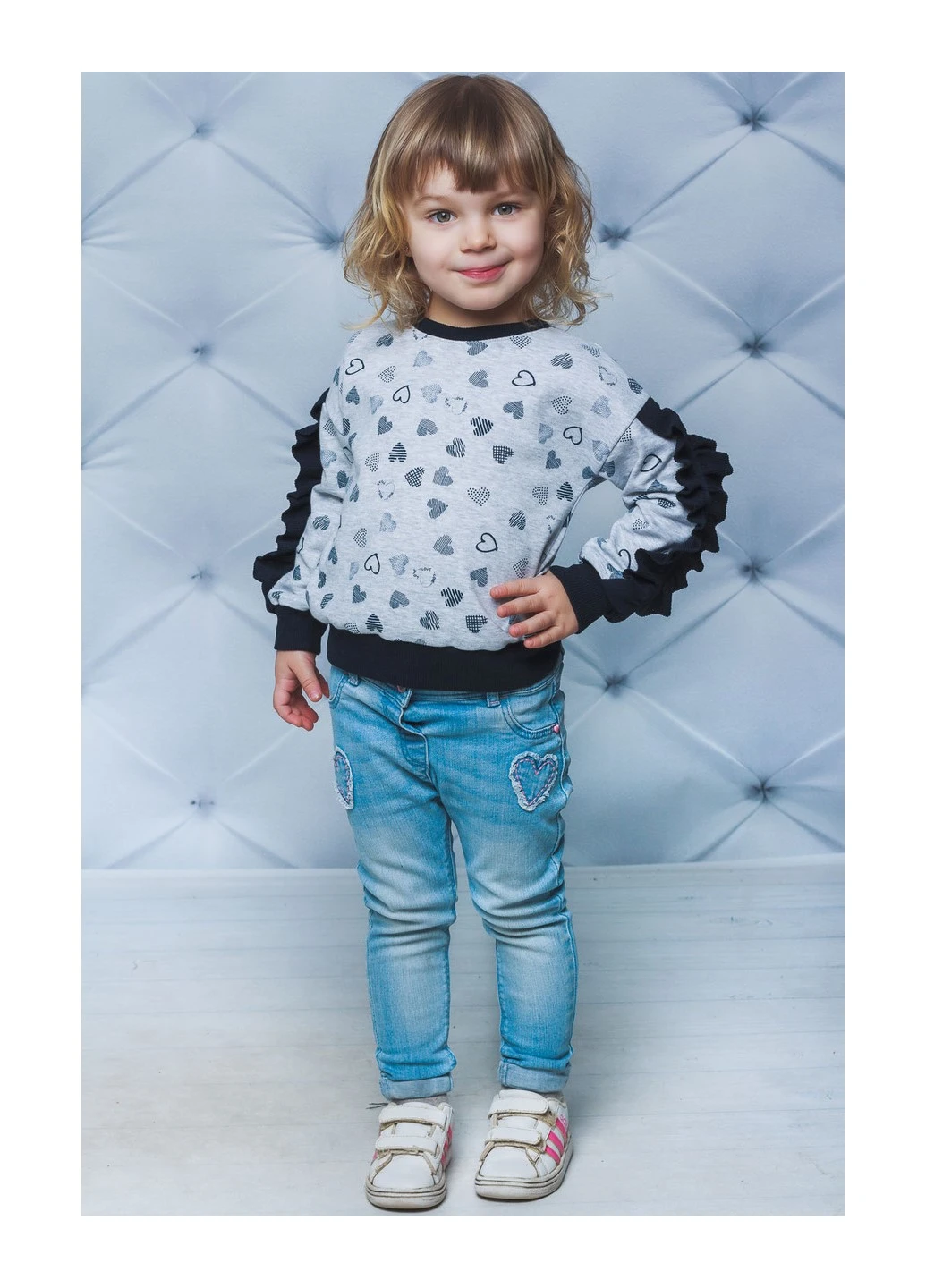 Color Dreams світшоти 1047/73 98см см комбінований однотонний комбінований кежуал футер
