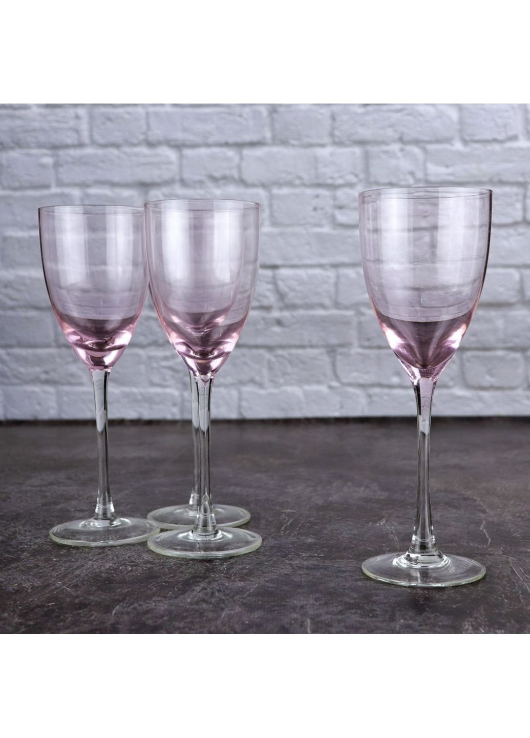 Набор бокалов для вина Variation Shades Pink D4846 240 мл 4 шт Luminarc (253626824)