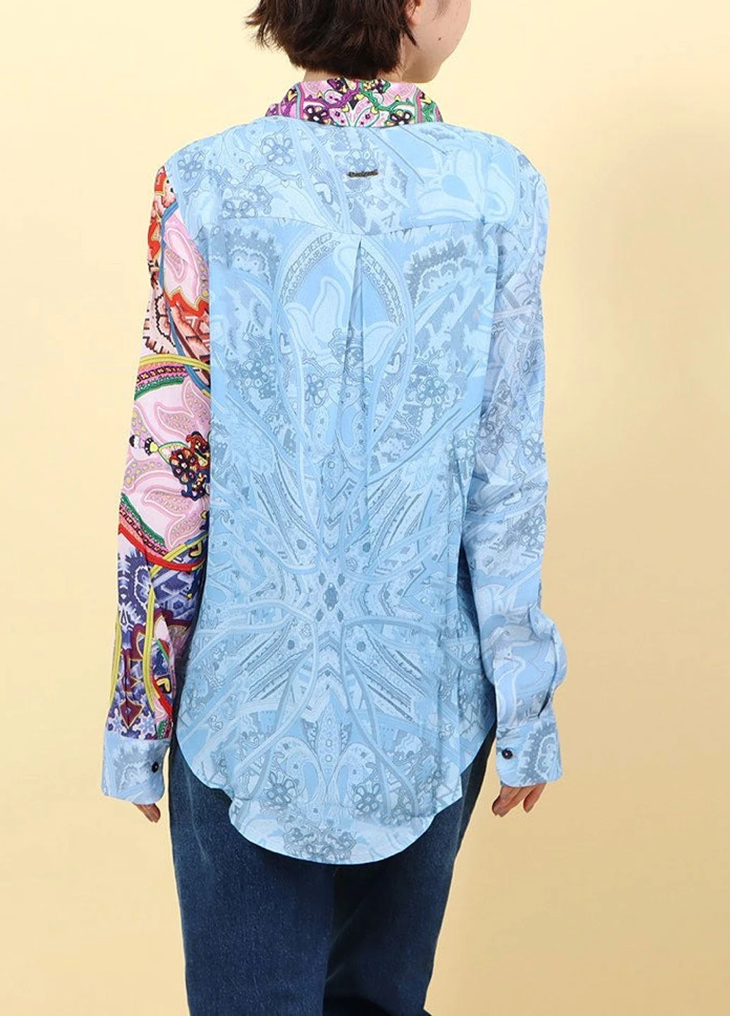Блакитна блуза Desigual