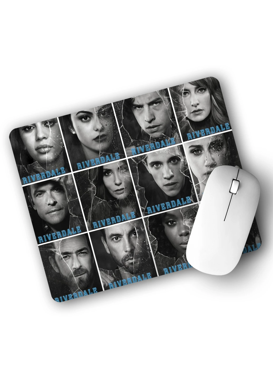 Килимок для мишки Рівердейл (Riverdale) (25108-1377) 22х18 см MobiPrint (222995339)