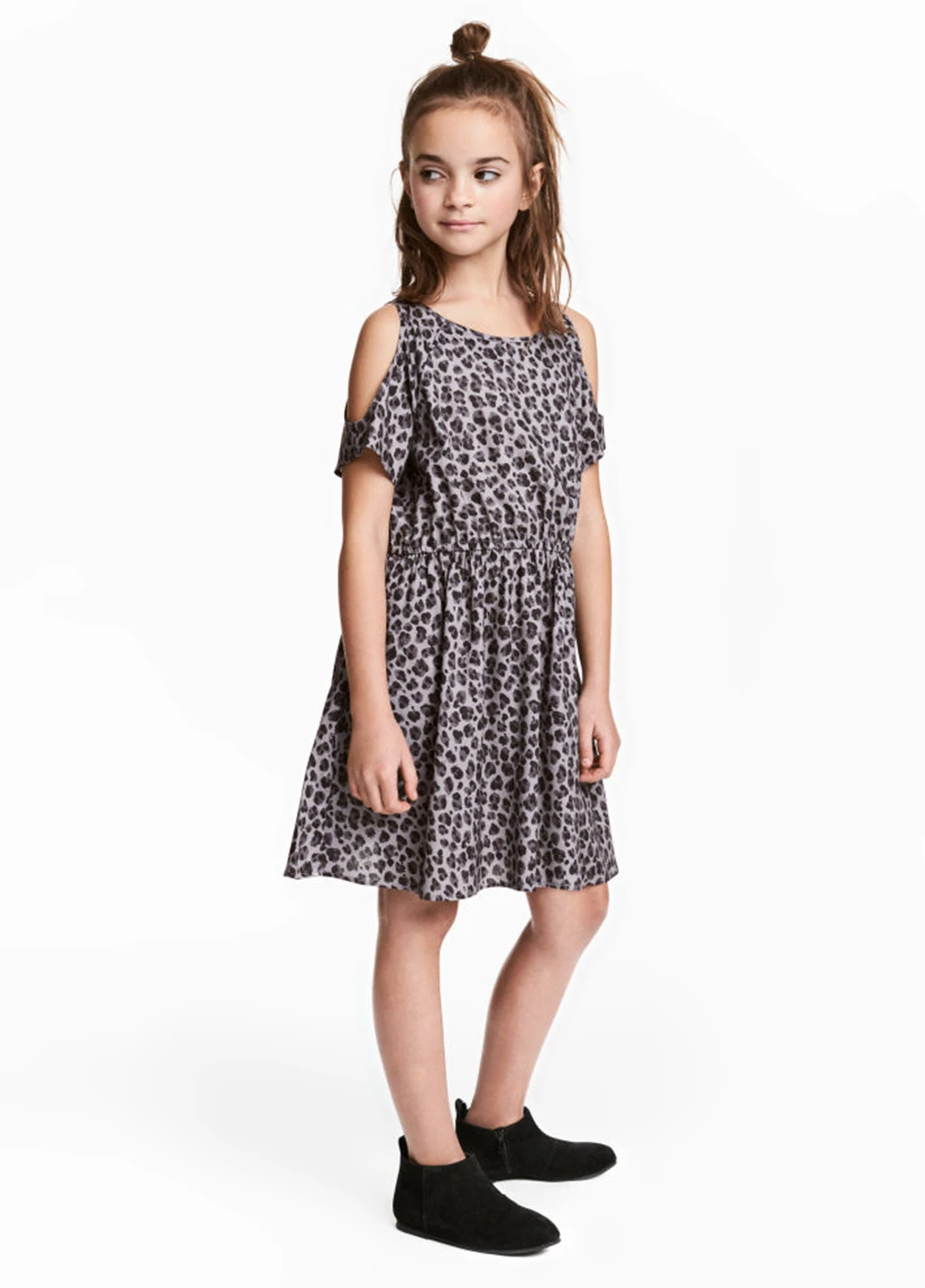 Сіра сукня H&M (74039766)