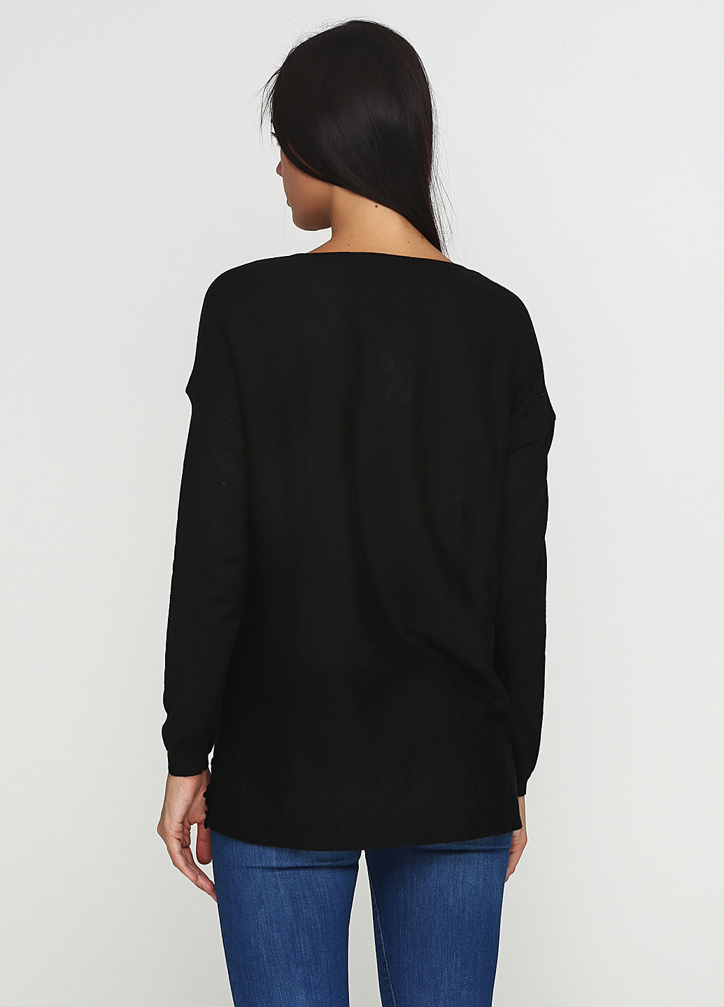 Чорний демісезонний пуловер пуловер Francesca's