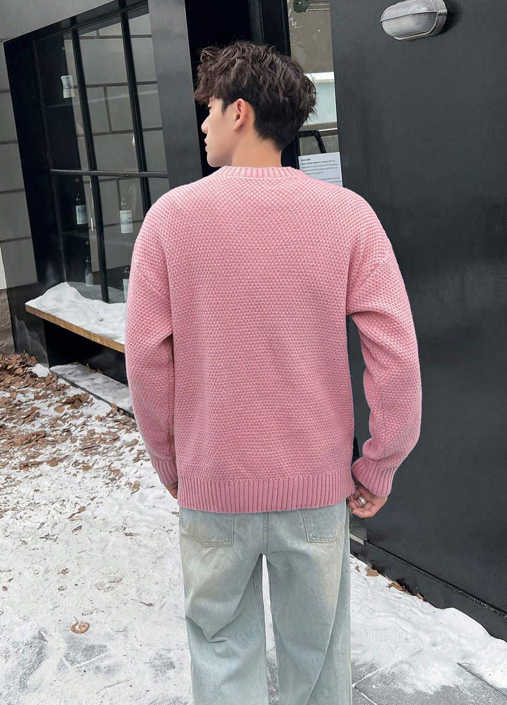 Розовый демисезонный джемпер джемпер SHEIN