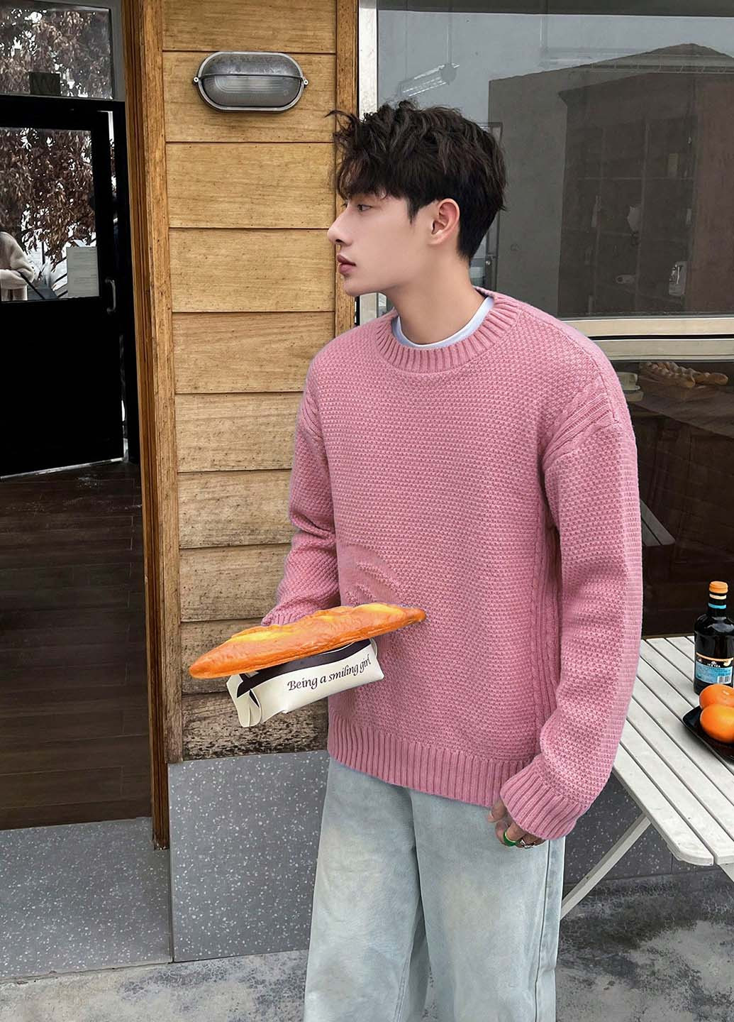 Розовый демисезонный джемпер джемпер SHEIN