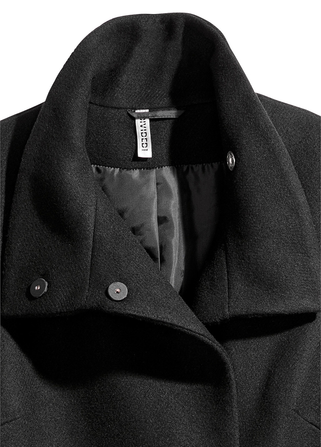 Черное Пальто,черный, Divided H&M