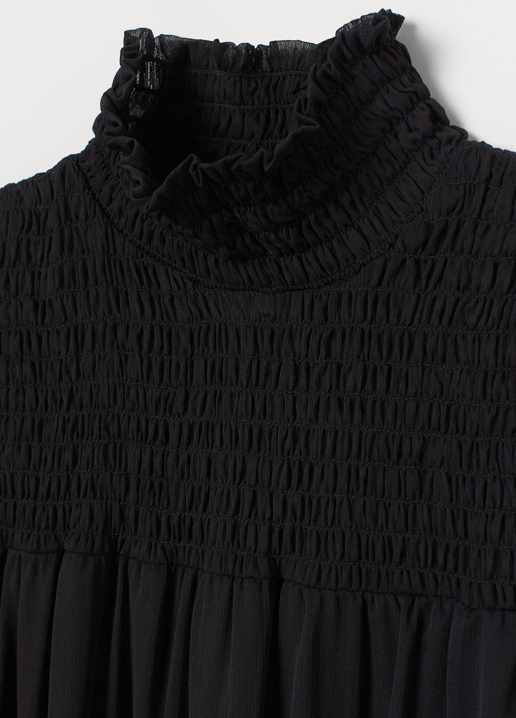 Чорна кежуал сукня H&M однотонна