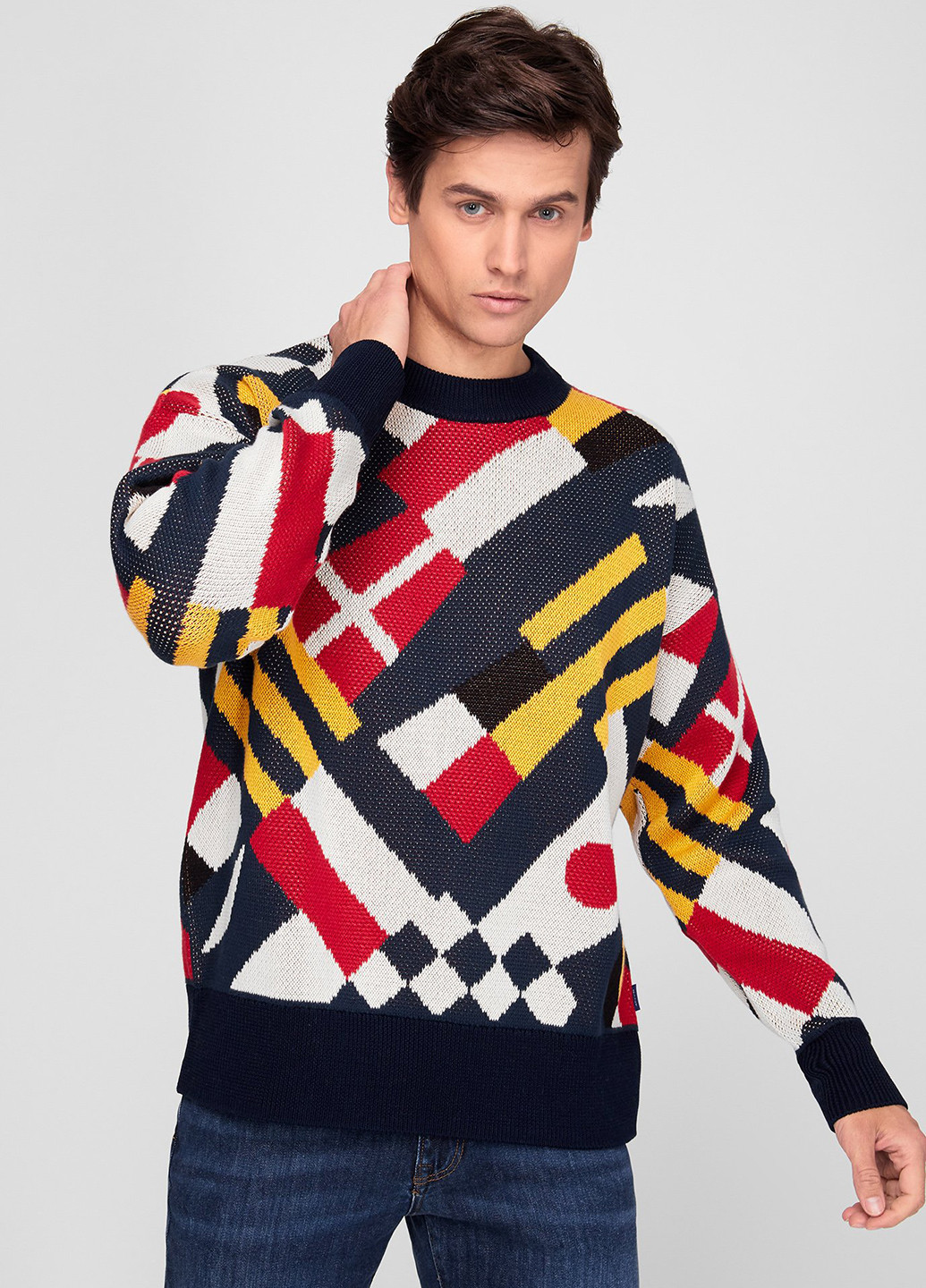 Комбинированный демисезонный джемпер джемпер Gant