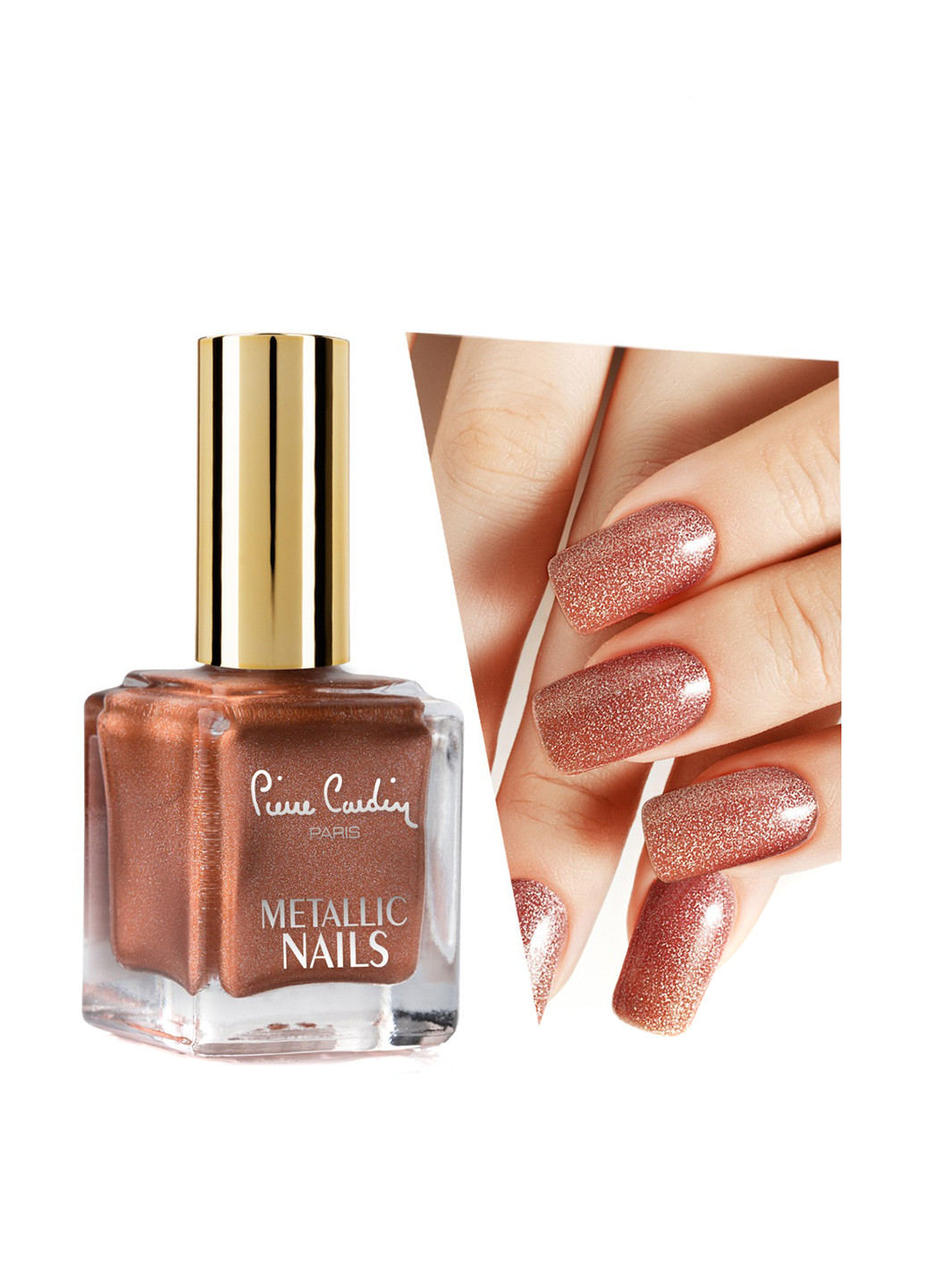 Лак для ногтей Metallic Nails 129, 11,5 мл Pierre Cardin медные