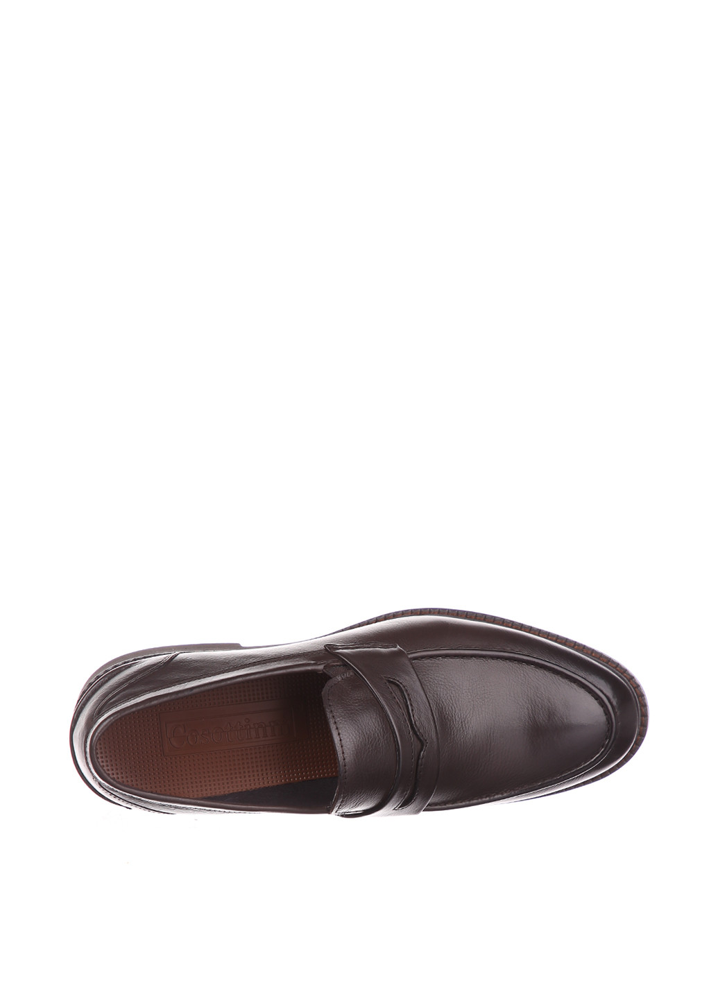 Темно-коричневые классические туфли Cosottinni