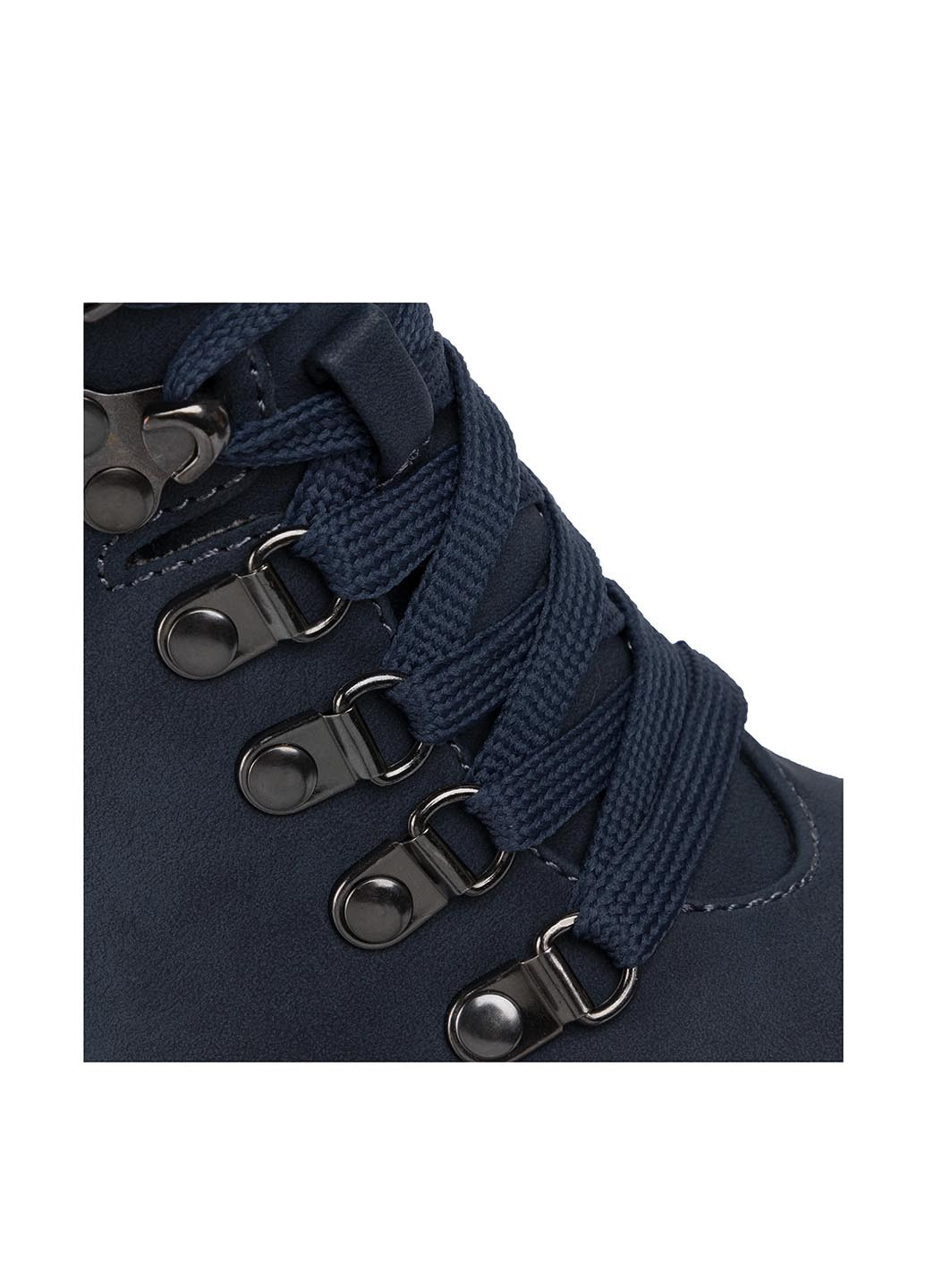 Темно-синие кэжуал зимние черевики nelli blu cs722-59 Nelli Blu