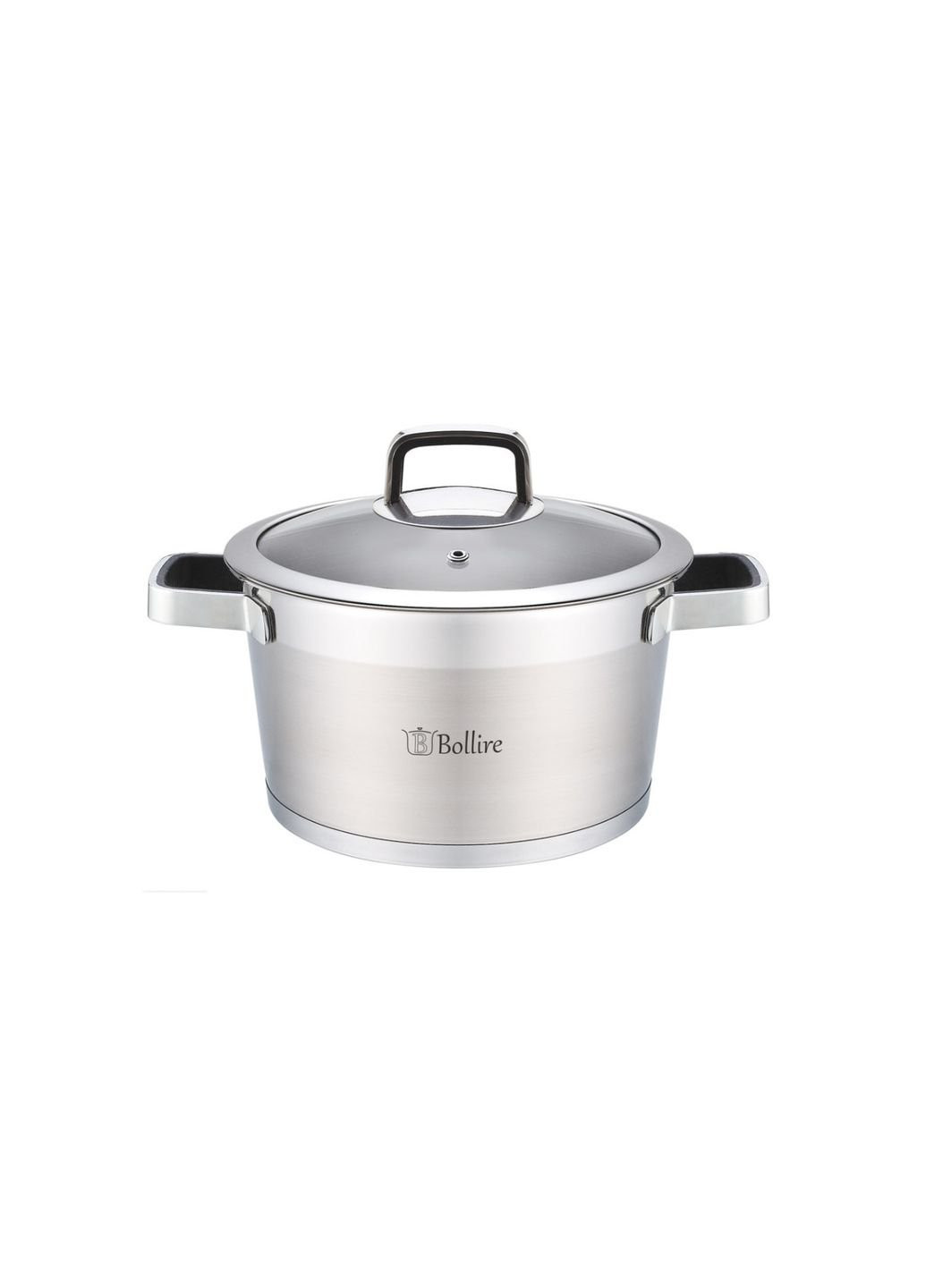 Кастрюля с крышкой BR-2102 2,2 л 18х10,5 см Bollire (253627622)