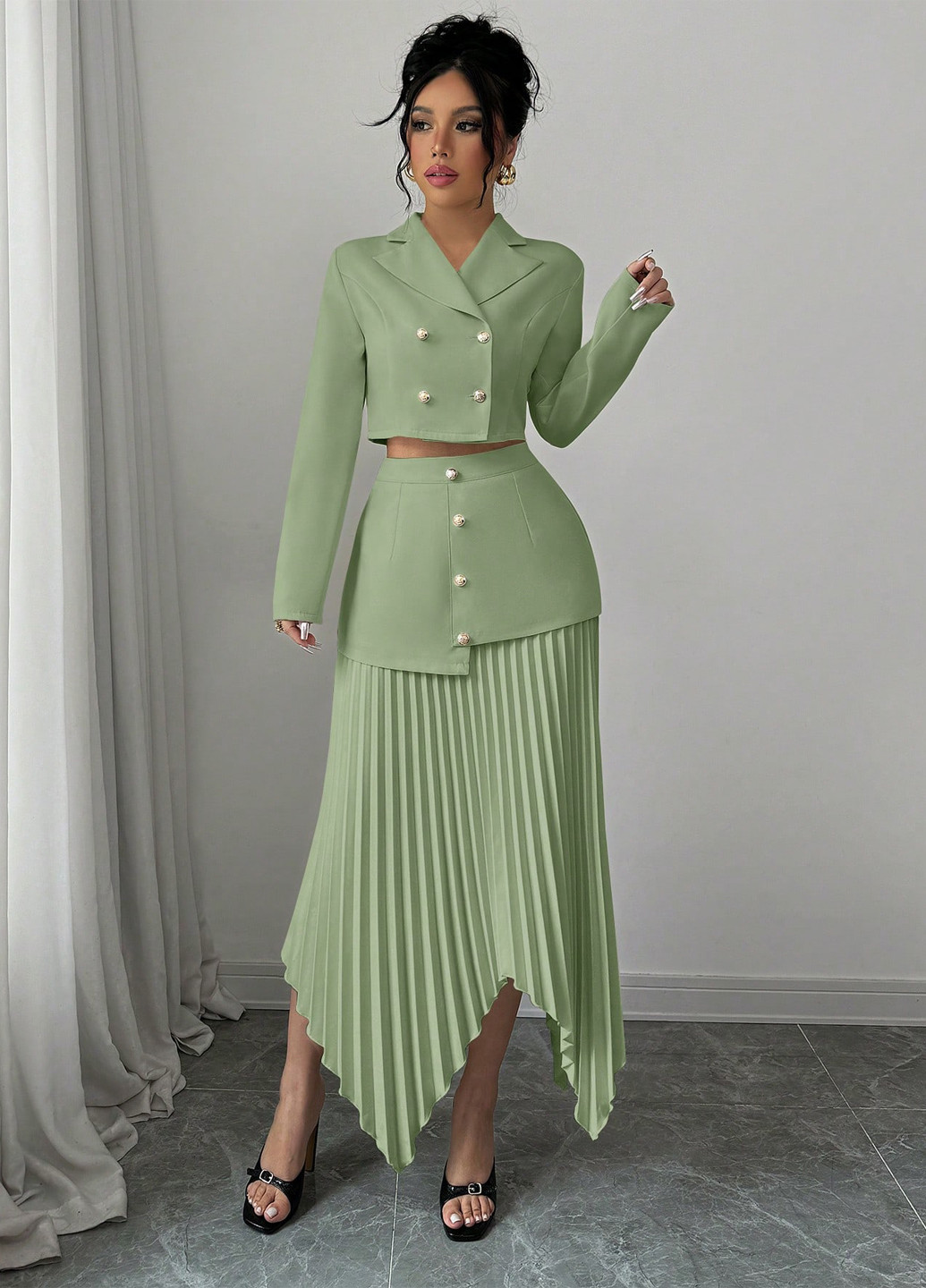 Костюм (жакет, спідниця) SHEIN (365628940)