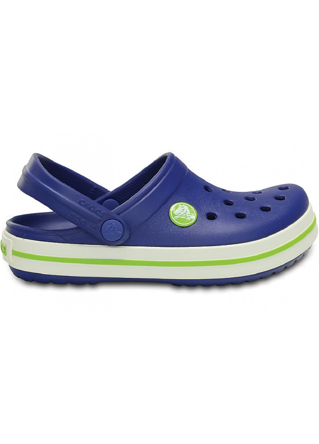 Синие детские сабо Crocs