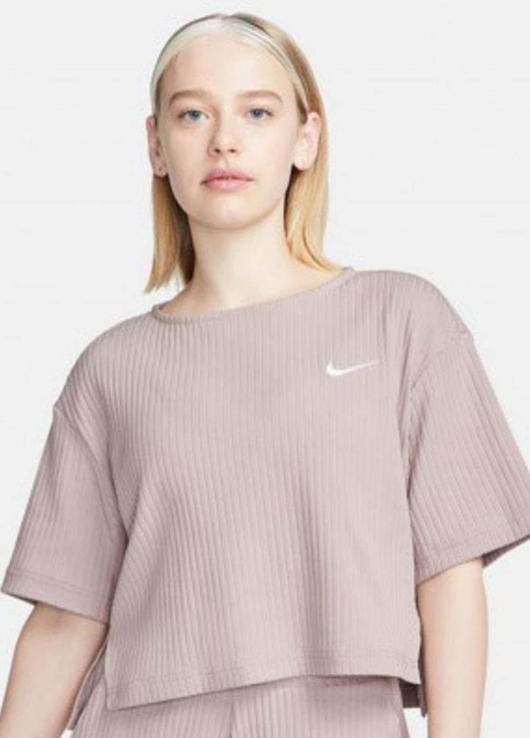 Топ DV7870-272 Nike W NSW RIB JRSY SS TOP (321505910)
