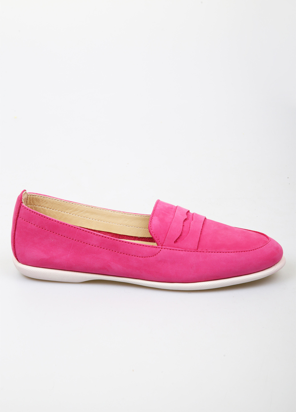 Anna Lucci Туфлі лофери фуксія з натуральна замша, туреччина — демісезон (361924910)