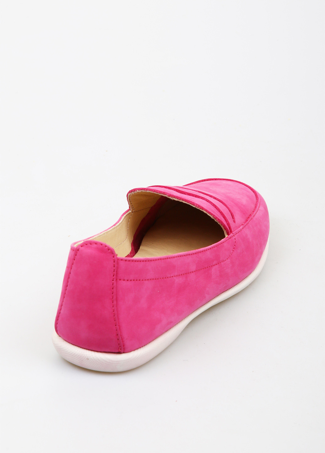 Anna Lucci Туфлі лофери фуксія з натуральна замша, туреччина — демісезон (361924910)